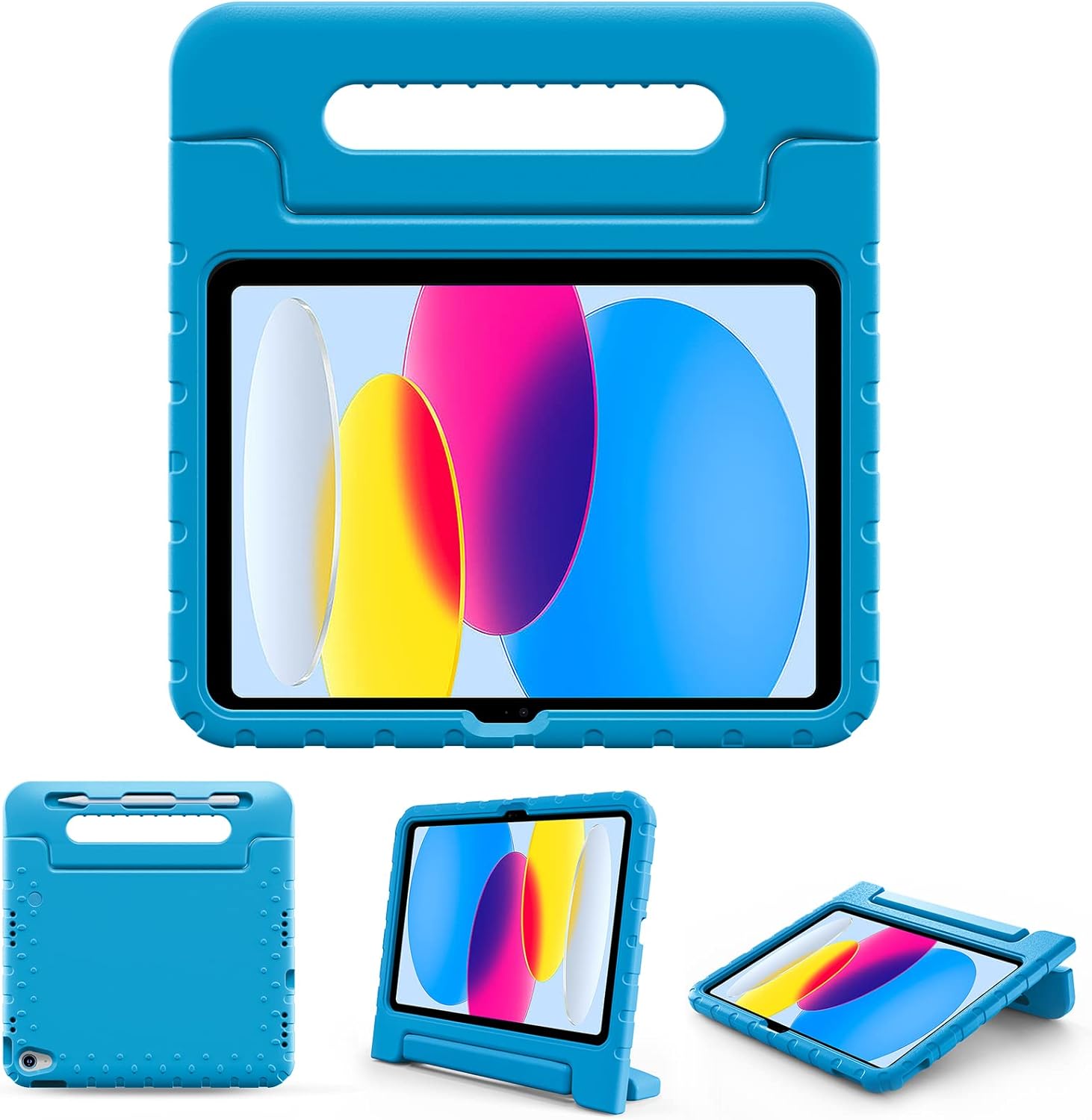Kids Shockproof Foam Stand Case Cover for iPad 10th Gen (2022) – Durable, Lightweight, and Fun Kids Shockproof Foam Stand Case Cover for iPad 10th Gen (2022) – Durable, Lightweight, and Fun
